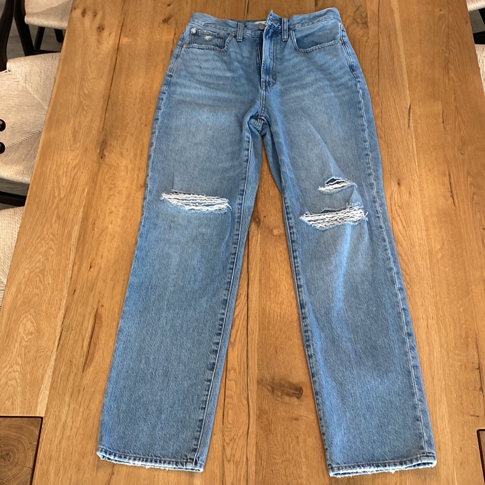 Madewell The Perfect Vintage Straight Leg Jean Size 28 Tall